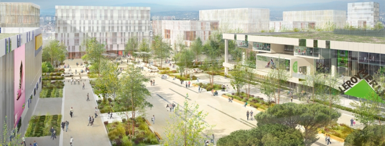 Grand-Parilly : un nouveau quartier à Vénissieux